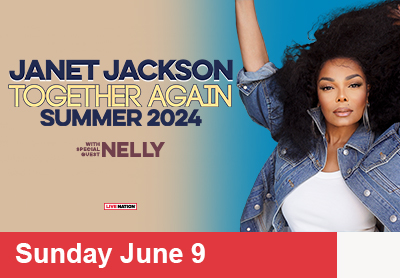 Janet Jackson Together Again Tour June 9