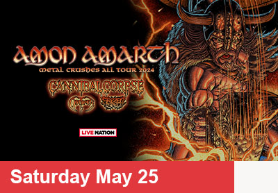 Amon Amarth Metal Crushes All Tour May 25